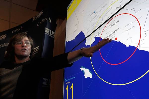 地震专家呼呼在美国加州建设地震预警系统